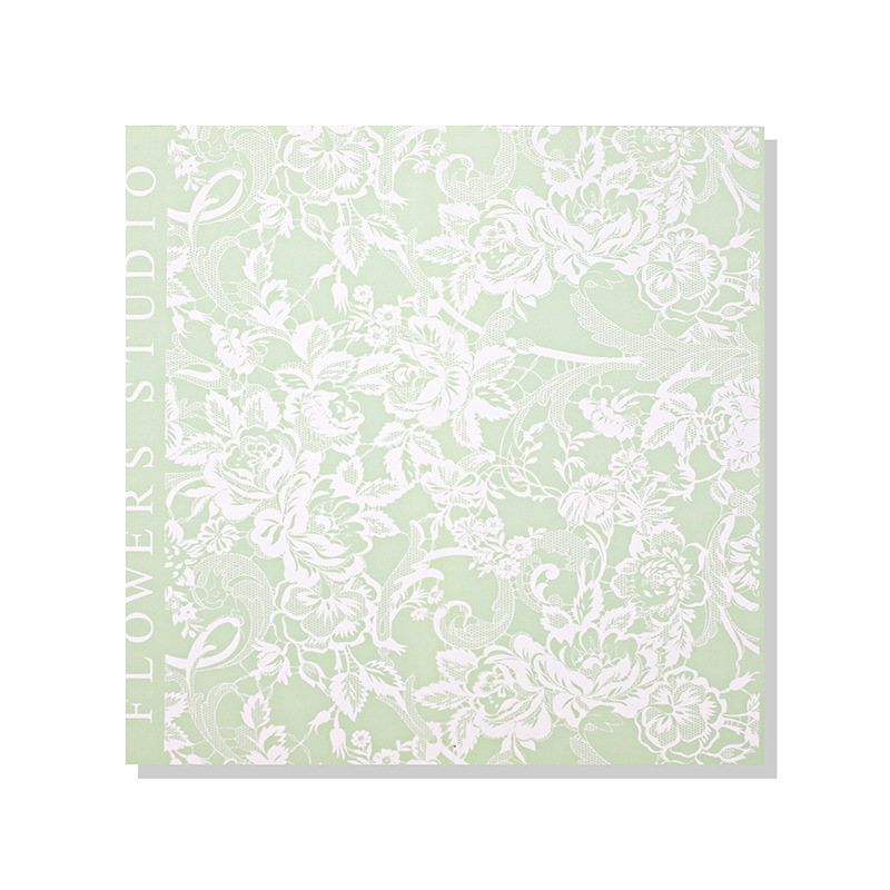 Lace-Patterned Wrapping Paper