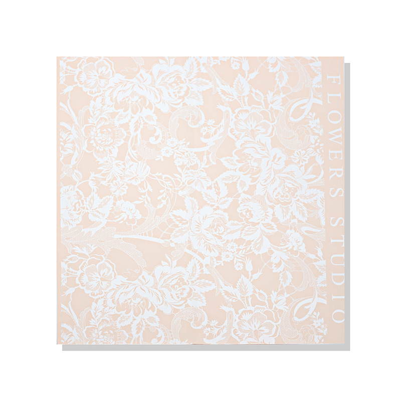 Lace-Patterned Wrapping Paper