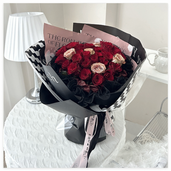 Romantic Rose Wrapping Paper