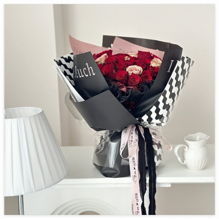 Romantic Rose Wrapping Paper