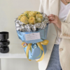 Extra-Thick Fluorescent Mirror-Finish Bouquet Wrapping Paper