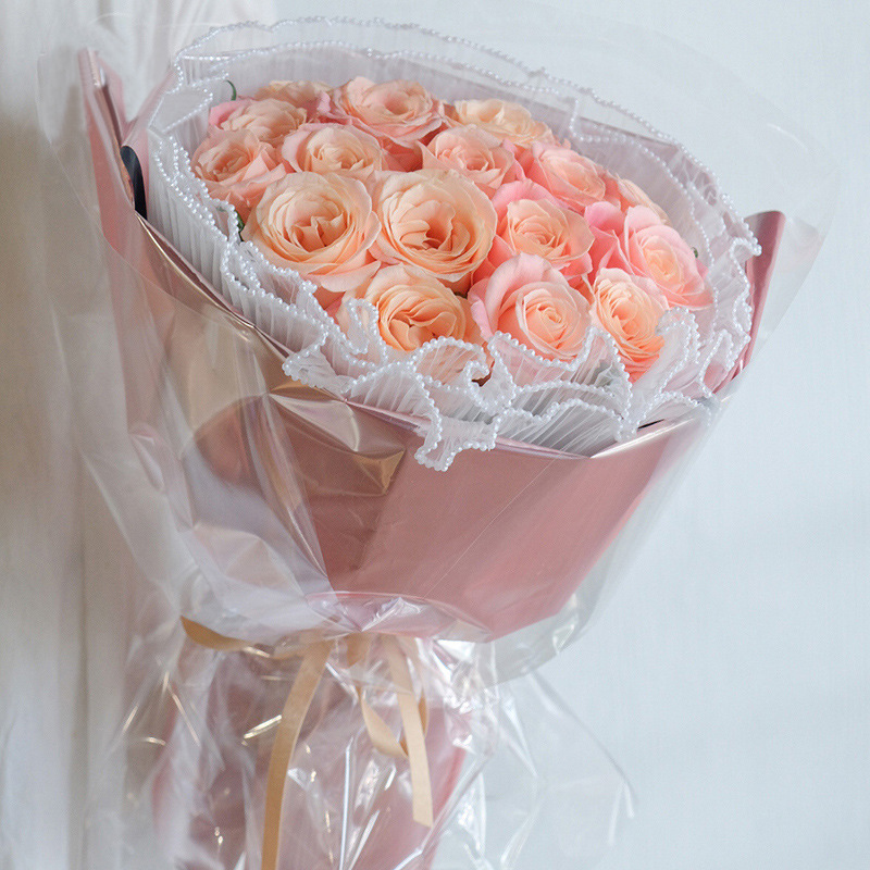 Extra-Thick Fluorescent Mirror-Finish Bouquet Wrapping Paper