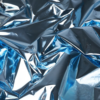 Extra-Thick Fluorescent Mirror-Finish Bouquet Wrapping Paper
