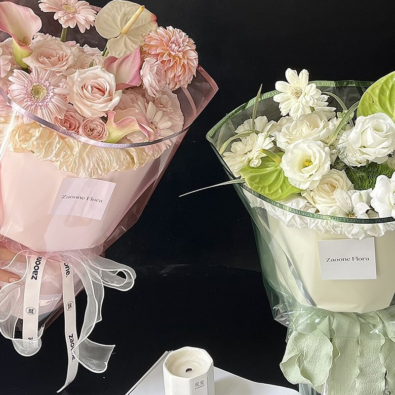 High-Gloss Floral Wrapping Paper