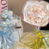 High-Gloss Floral Wrapping Paper