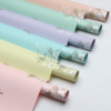 Wrapping paper covered in flowers