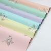 Wrapping paper covered in flowers