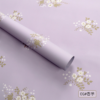 Wrapping paper covered in flowers