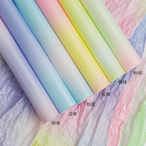 Gradient Sydney Bouquet Wrapping Paper