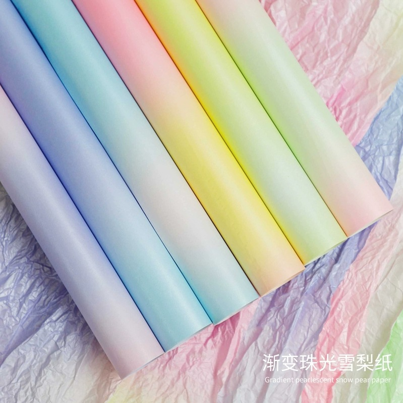 Gradient Sydney Bouquet Wrapping Paper