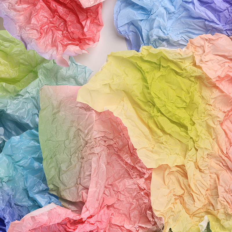 Gradient Sydney Bouquet Wrapping Paper