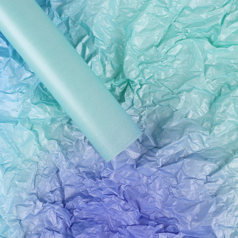 Gradient Sydney Bouquet Wrapping Paper