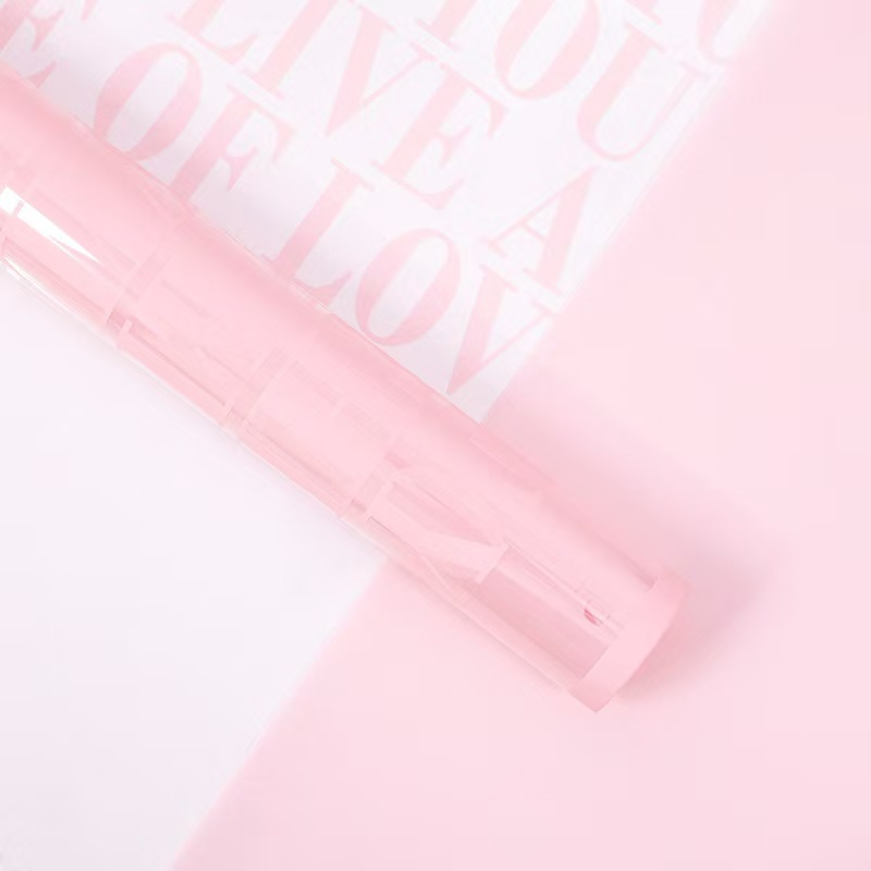 Large-Format Floral Letter Wrapping Paper