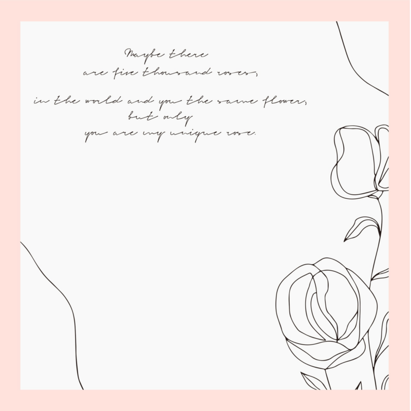 INS-Style Floral Wrapping Paper