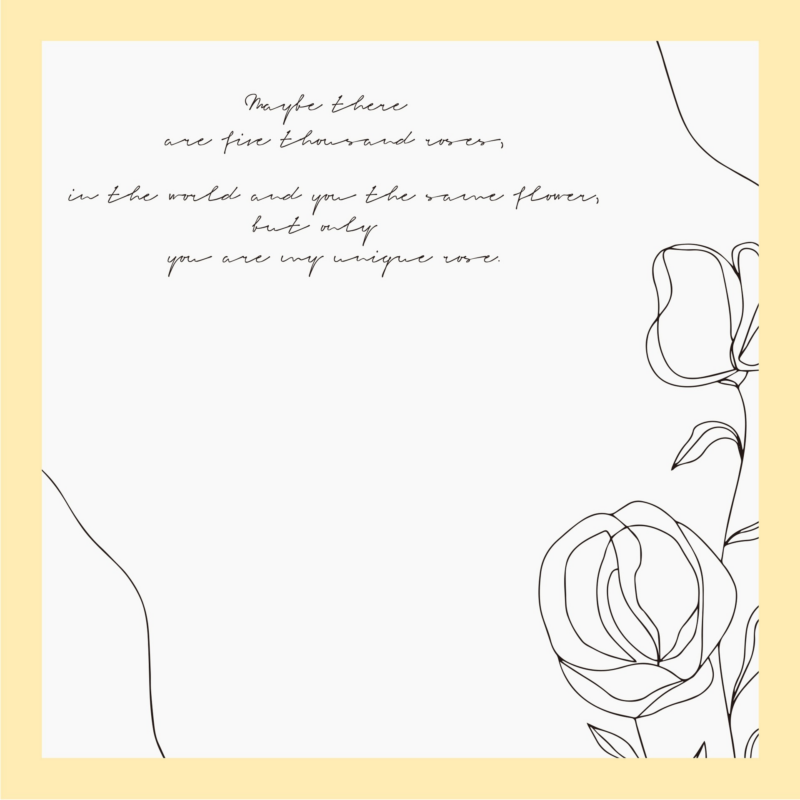 INS-Style Floral Wrapping Paper