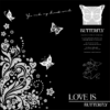 Dancing Butterfly Floral Wrapping Paper
