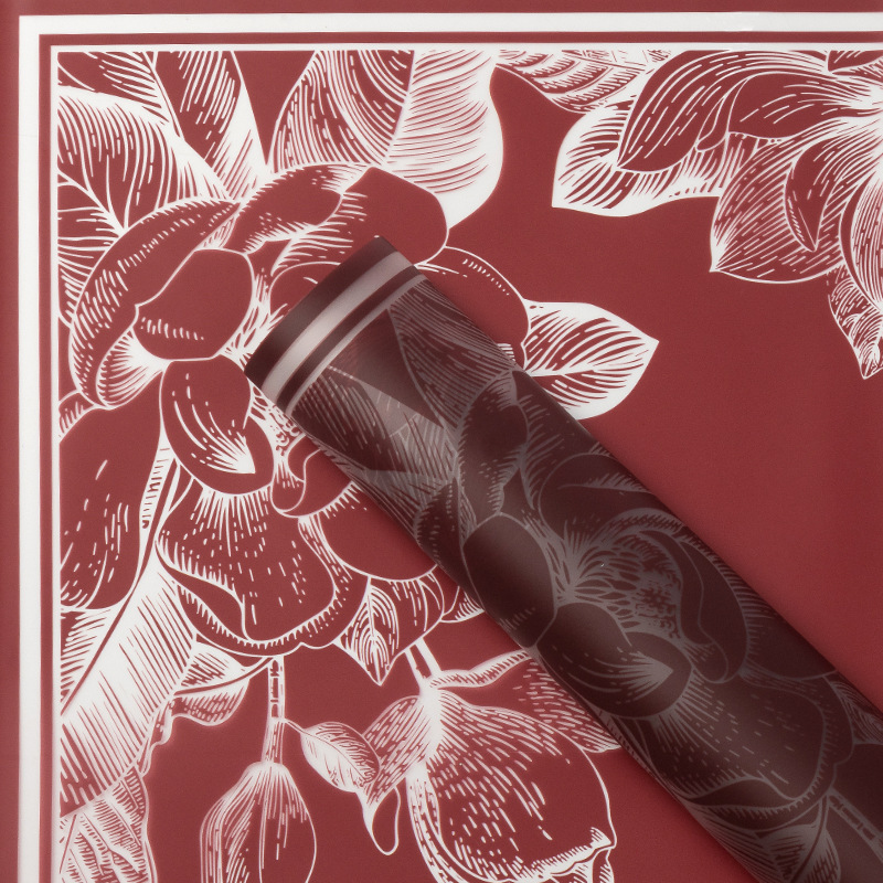 微信图片_20260410122617_8201_1 Magnolia Jelly Flower Bouquet Wrapping Paper