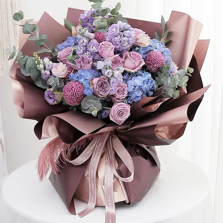 Rose Life Floral Wrapping Paper