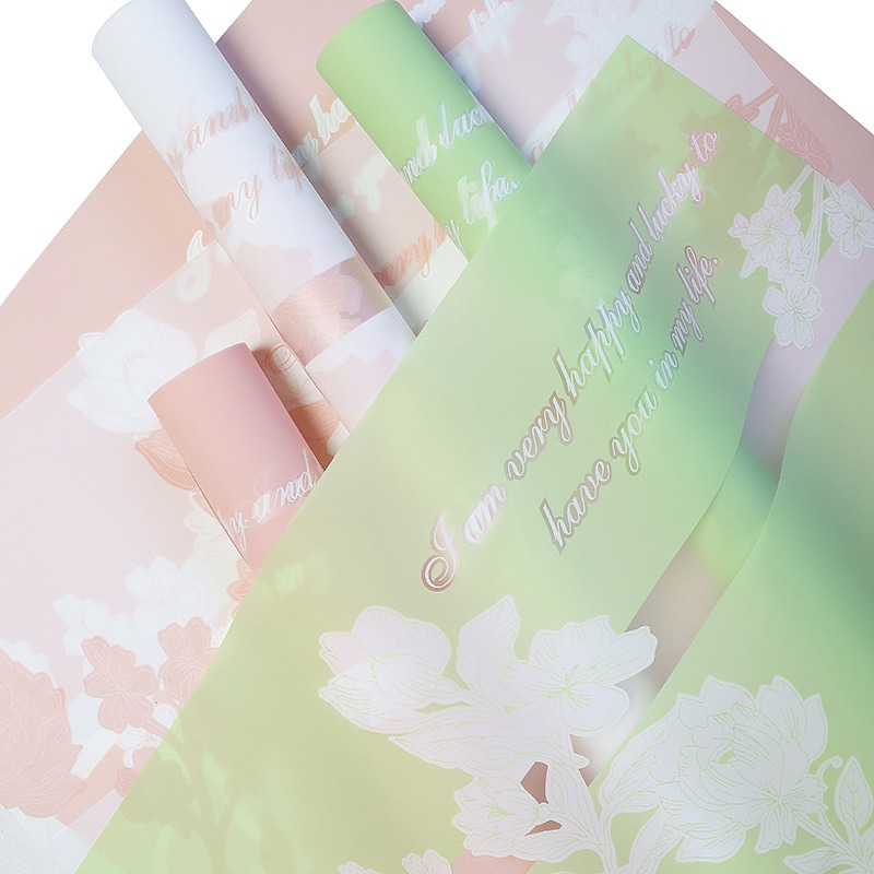 Printed Bouquet Wrapping Paper