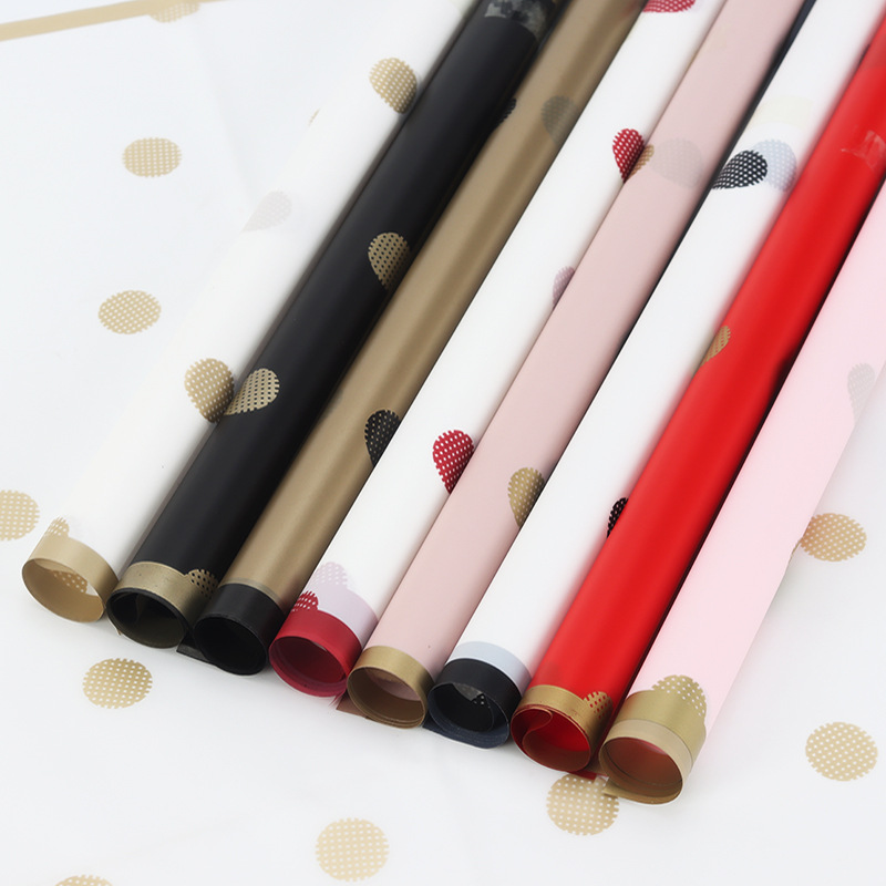 "Missing You" Flower Wrapping Paper