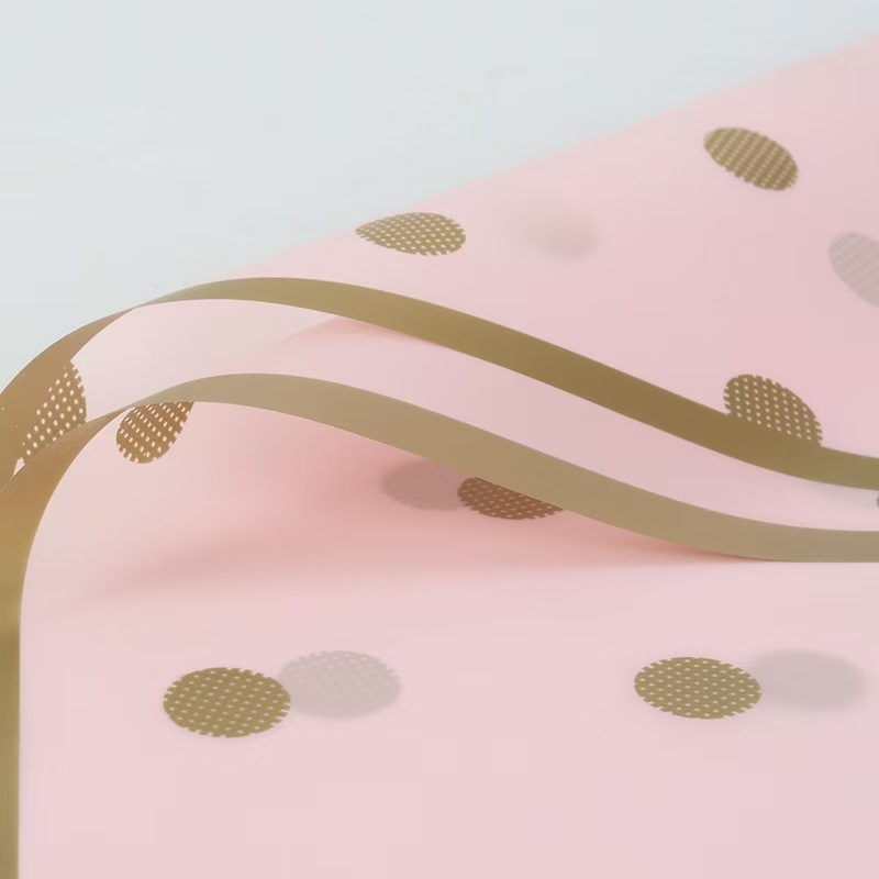 "Missing You" Flower Wrapping Paper