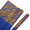 Zebra-Print Floral Wrapping Paper