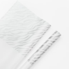 Zebra-Print Floral Wrapping Paper