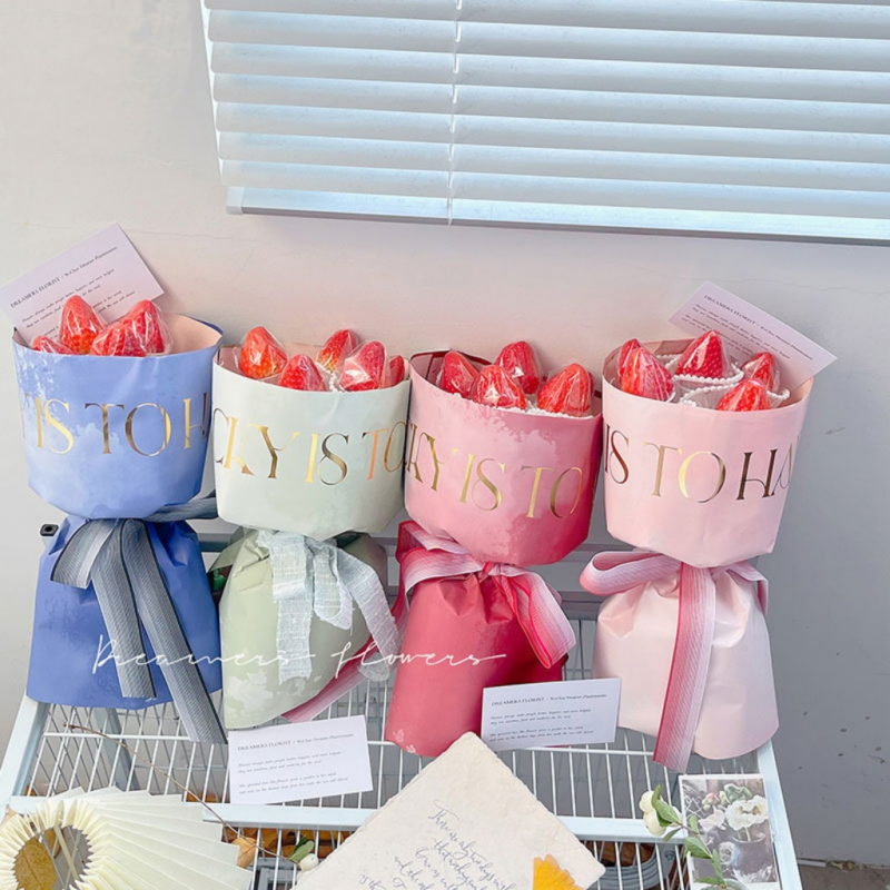 Exquisite Floral Wrapping Paper