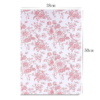 Wrapping paper covered in flowers