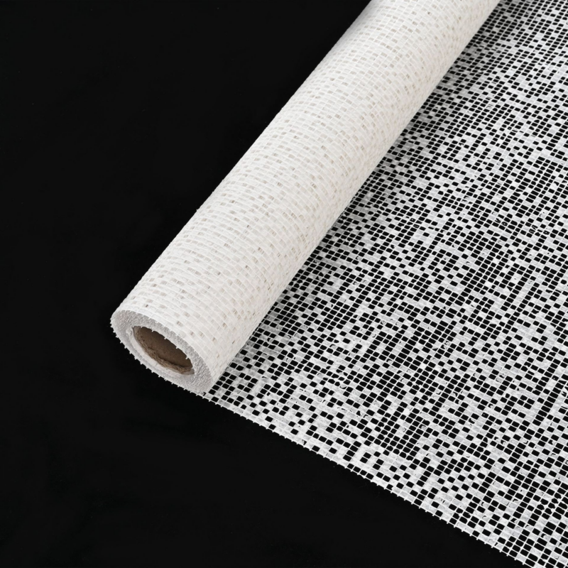 Korean-Style Floral Packaging: Jacquard Mesh Bouquet Wrap