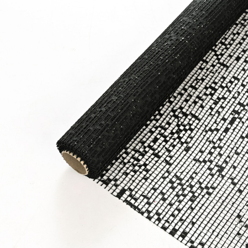 Korean-Style Floral Packaging: Jacquard Mesh Bouquet Wrap