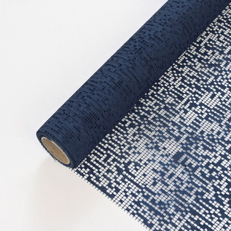 Korean-Style Floral Packaging: Jacquard Mesh Bouquet Wrap