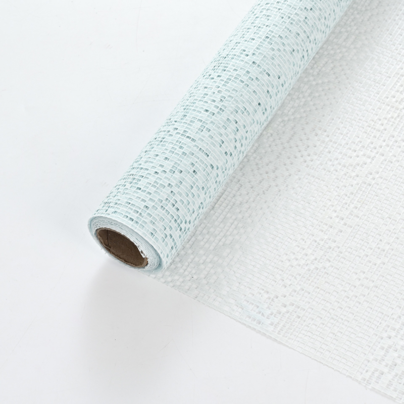 Korean-Style Floral Packaging: Jacquard Mesh Bouquet Wrap