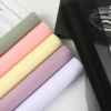 Korean-Style "Morning Mist" Soft-Glow Sheer Fabric (Matte Finish) — Fine Mesh Lining Fabric