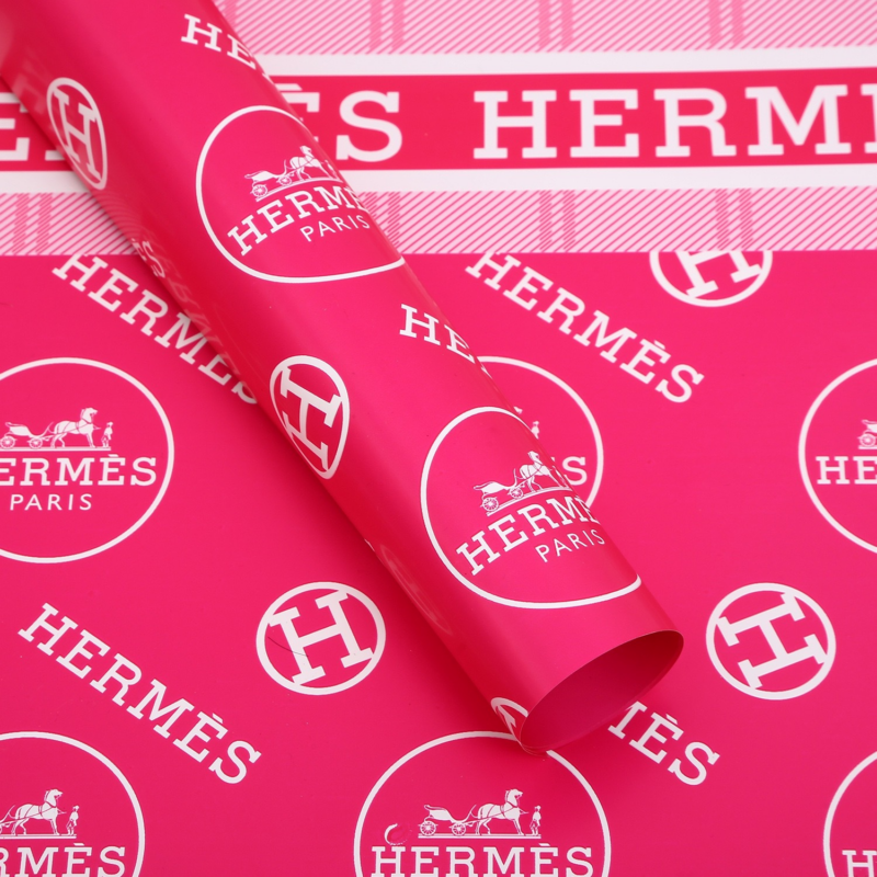 Hermès Floral Wrapping Paper