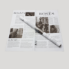 微信图片_20260410194611_8556_1 New Fashion Weekly Series: Floral Wrapping Paper — "Modern Girl" English Newspaper Style