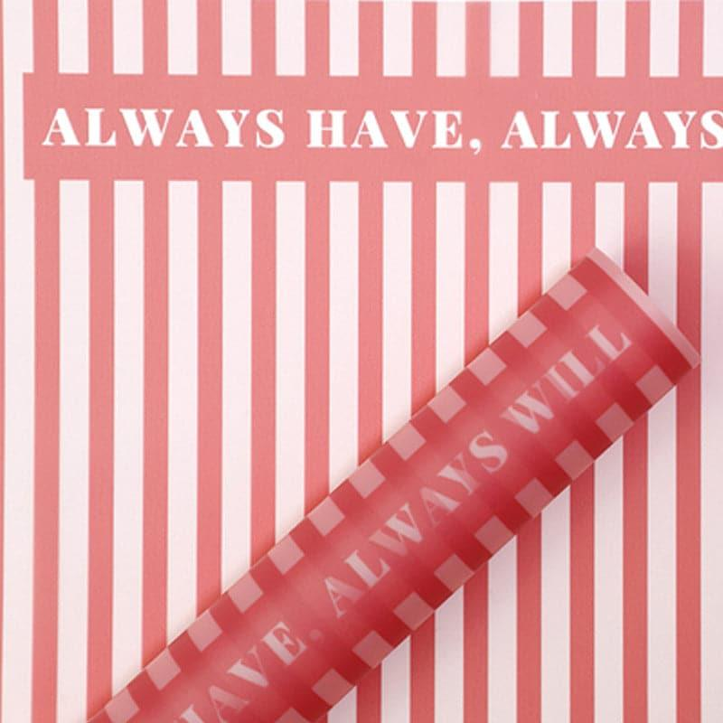 Beloved Flowers Wrapping Paper