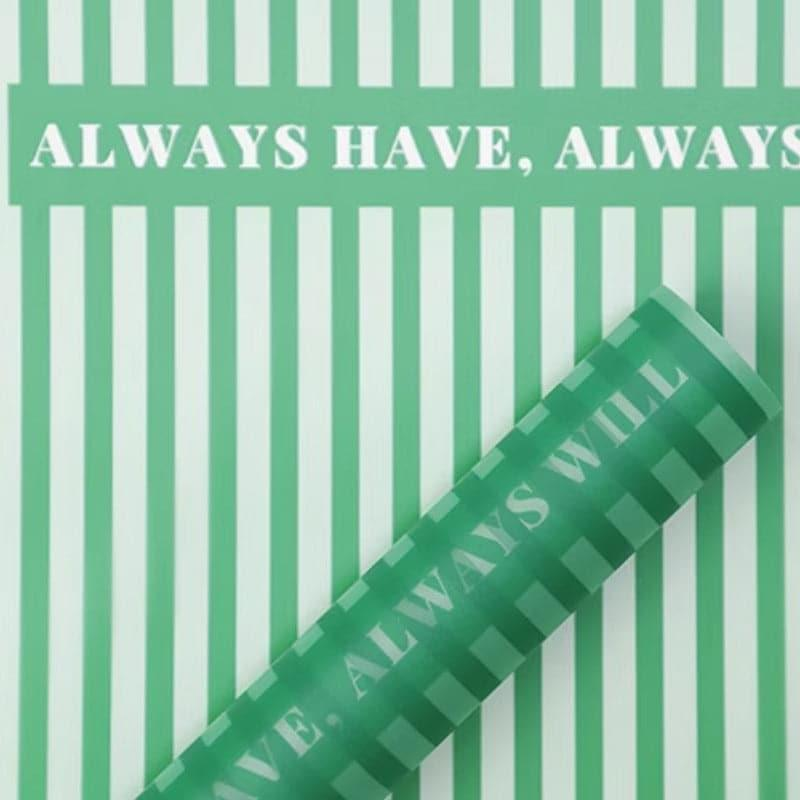 Beloved Flowers Wrapping Paper