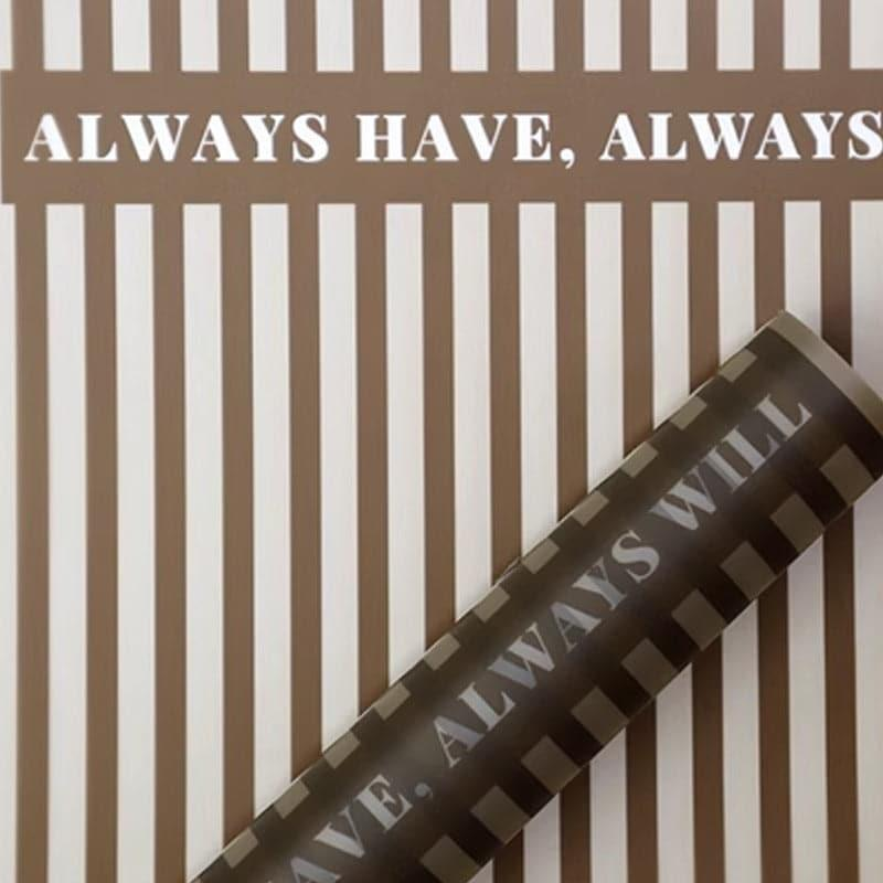 Beloved Flowers Wrapping Paper
