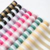 Striped Floral Wrapping Paper