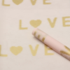 LOVE Floral Wrapping Paper