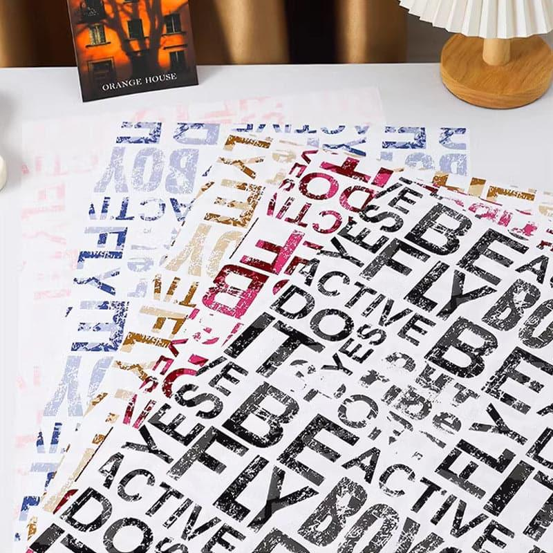Vintage English Floral Wrapping Paper