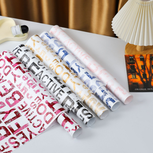 Vintage English Floral Wrapping Paper