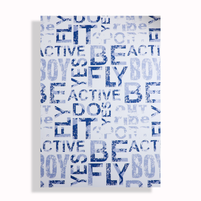 Vintage English Floral Wrapping Paper