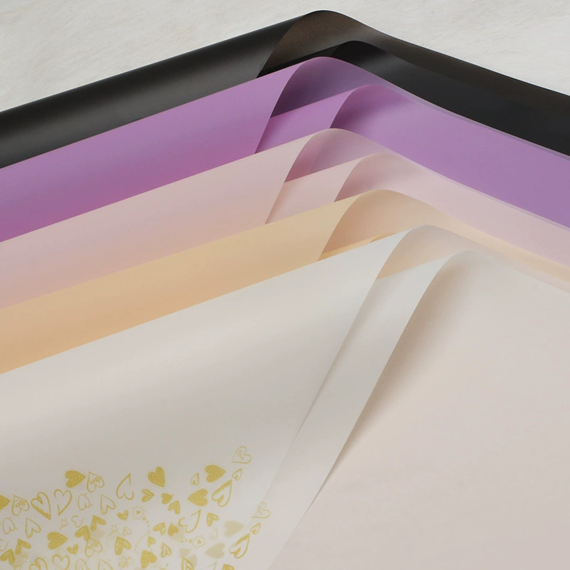 "Love Around the Corner" Matte Floral Wrapping Paper