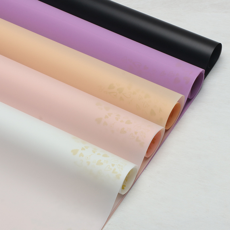 "Love Around the Corner" Matte Floral Wrapping Paper