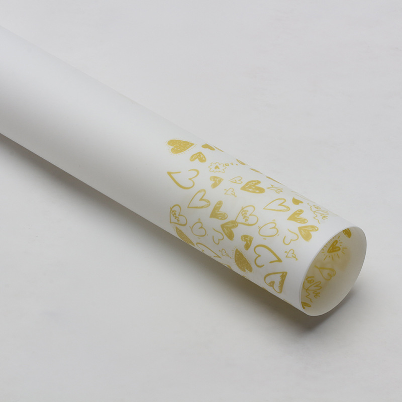 "Love Around the Corner" Matte Floral Wrapping Paper