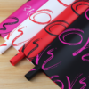 "LOVE" Floral Wrapping Paper — Plastic Film Flower Packaging