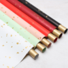Floating Gold Foil Floral Wrapping Paper