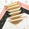 Floating Gold Foil Floral Wrapping Paper